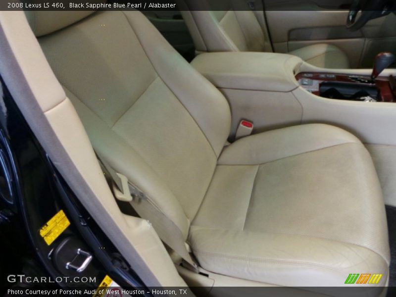 Black Sapphire Blue Pearl / Alabaster 2008 Lexus LS 460