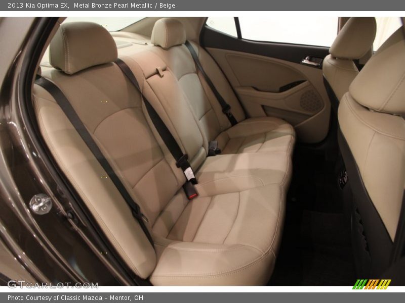 Metal Bronze Pearl Metallic / Beige 2013 Kia Optima EX