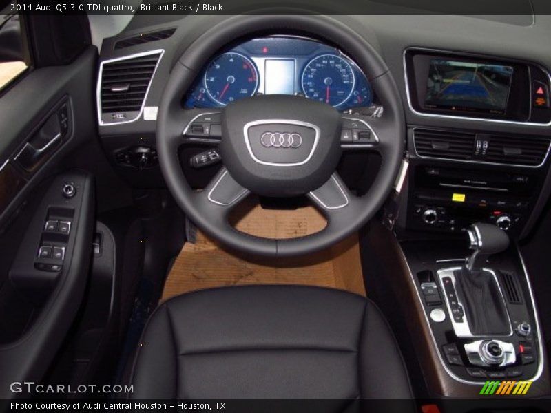 Brilliant Black / Black 2014 Audi Q5 3.0 TDI quattro