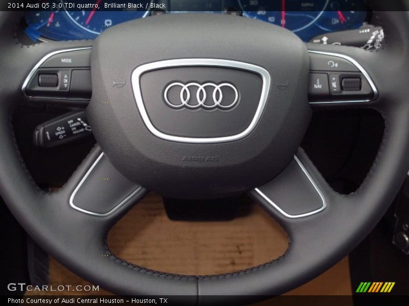 Brilliant Black / Black 2014 Audi Q5 3.0 TDI quattro