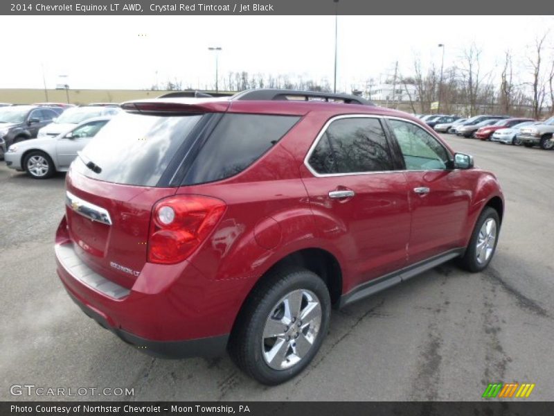 Crystal Red Tintcoat / Jet Black 2014 Chevrolet Equinox LT AWD