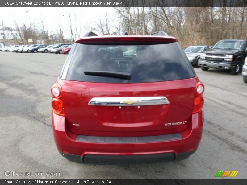 Crystal Red Tintcoat / Jet Black 2014 Chevrolet Equinox LT AWD