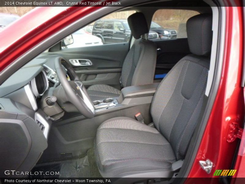 Front Seat of 2014 Equinox LT AWD