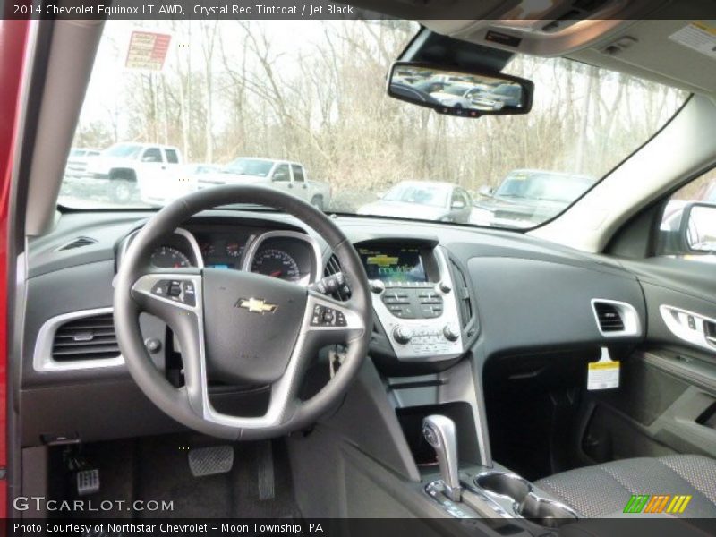 Crystal Red Tintcoat / Jet Black 2014 Chevrolet Equinox LT AWD