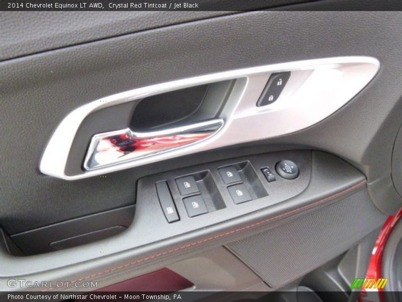 Crystal Red Tintcoat / Jet Black 2014 Chevrolet Equinox LT AWD
