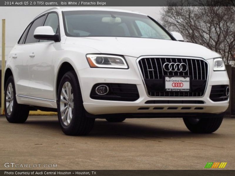 Ibis White / Pistachio Beige 2014 Audi Q5 2.0 TFSI quattro