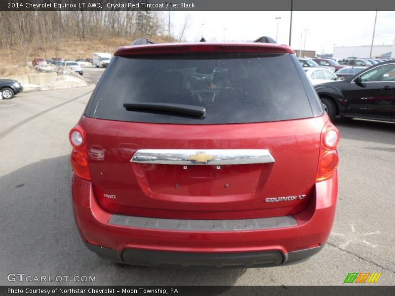 Crystal Red Tintcoat / Jet Black 2014 Chevrolet Equinox LT AWD