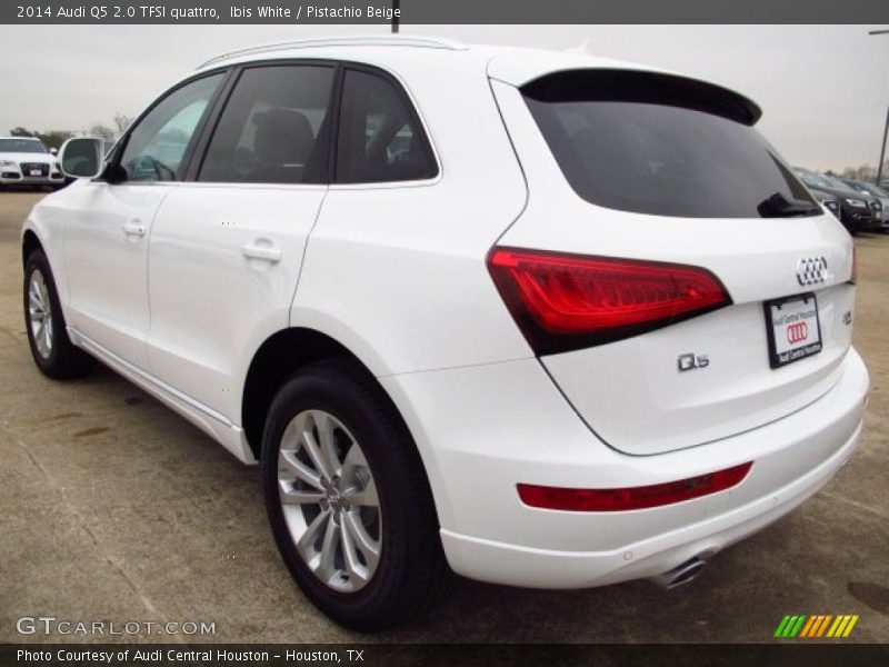 Ibis White / Pistachio Beige 2014 Audi Q5 2.0 TFSI quattro