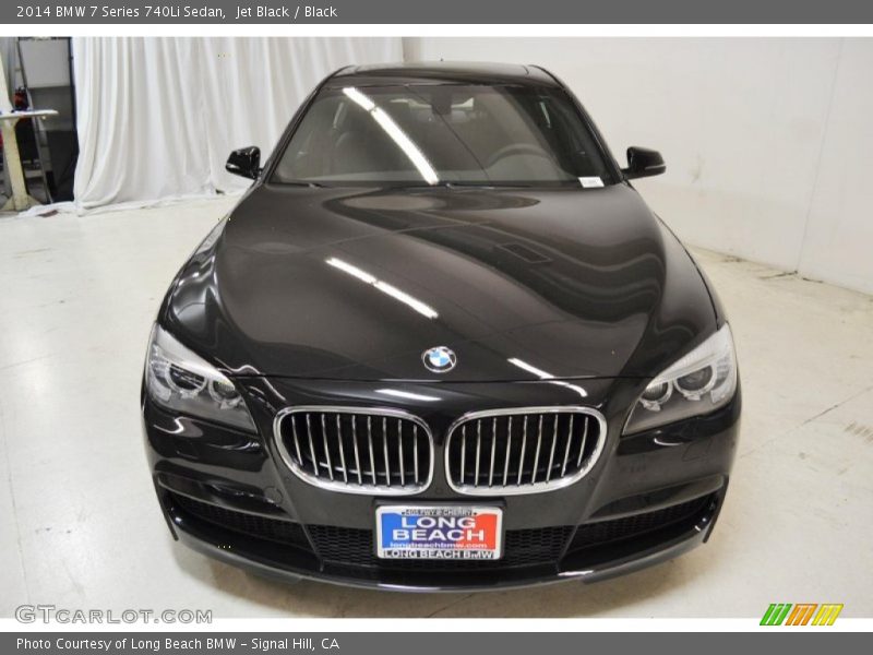 Jet Black / Black 2014 BMW 7 Series 740Li Sedan