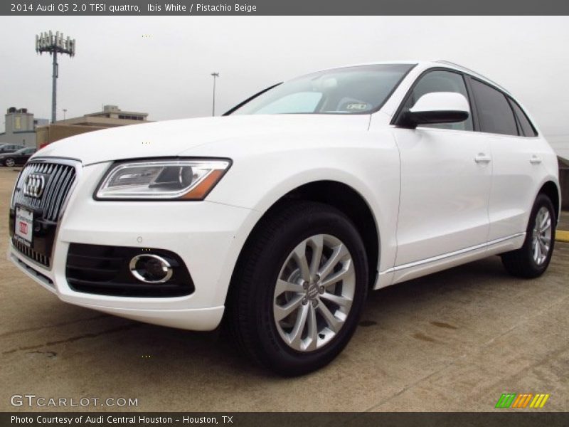 Ibis White / Pistachio Beige 2014 Audi Q5 2.0 TFSI quattro