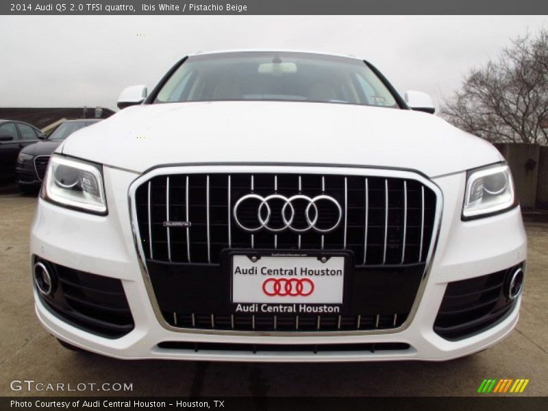 Ibis White / Pistachio Beige 2014 Audi Q5 2.0 TFSI quattro