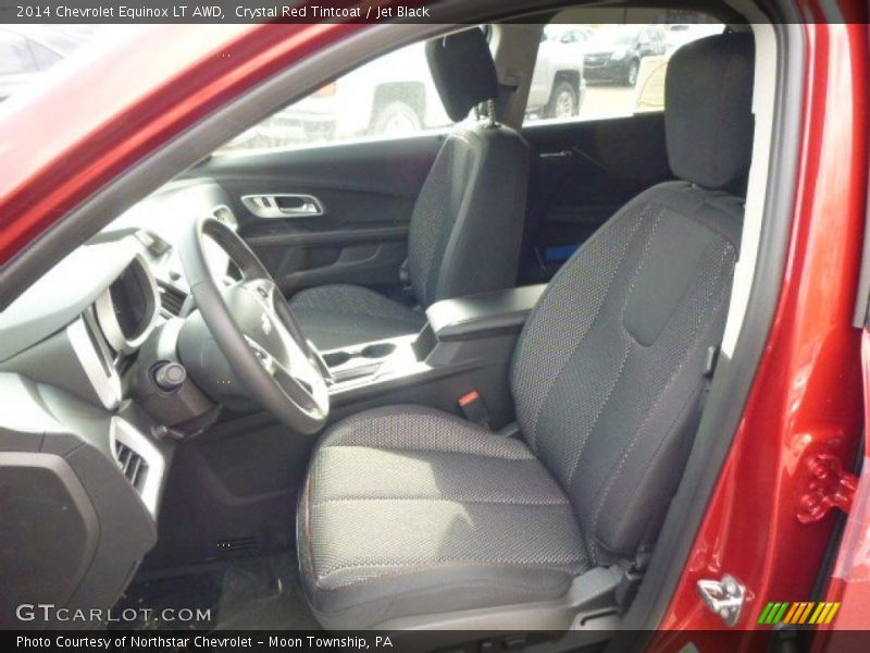 Crystal Red Tintcoat / Jet Black 2014 Chevrolet Equinox LT AWD