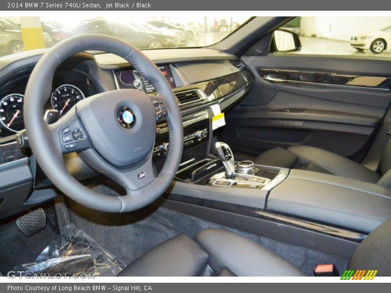Jet Black / Black 2014 BMW 7 Series 740Li Sedan