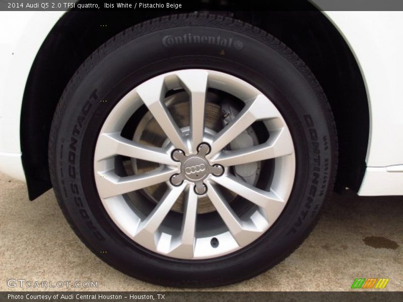 Ibis White / Pistachio Beige 2014 Audi Q5 2.0 TFSI quattro