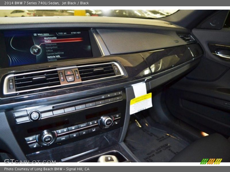 Jet Black / Black 2014 BMW 7 Series 740Li Sedan