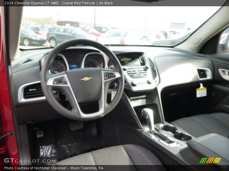 Crystal Red Tintcoat / Jet Black 2014 Chevrolet Equinox LT AWD