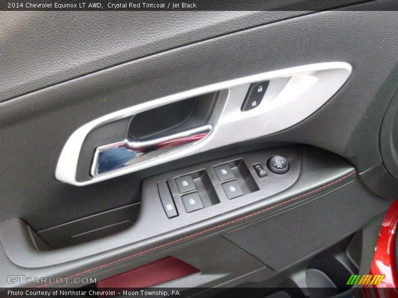 Crystal Red Tintcoat / Jet Black 2014 Chevrolet Equinox LT AWD
