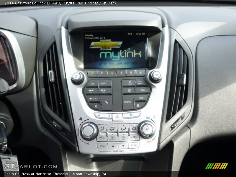 Crystal Red Tintcoat / Jet Black 2014 Chevrolet Equinox LT AWD