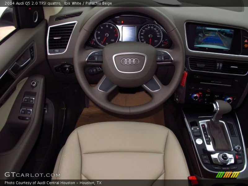 Ibis White / Pistachio Beige 2014 Audi Q5 2.0 TFSI quattro