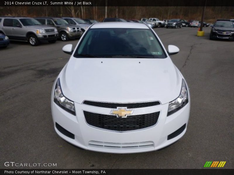 Summit White / Jet Black 2014 Chevrolet Cruze LT