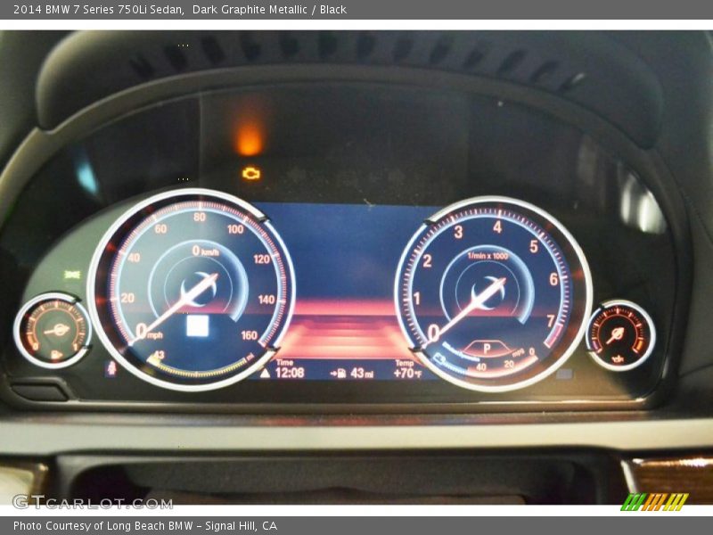  2014 7 Series 750Li Sedan 750Li Sedan Gauges