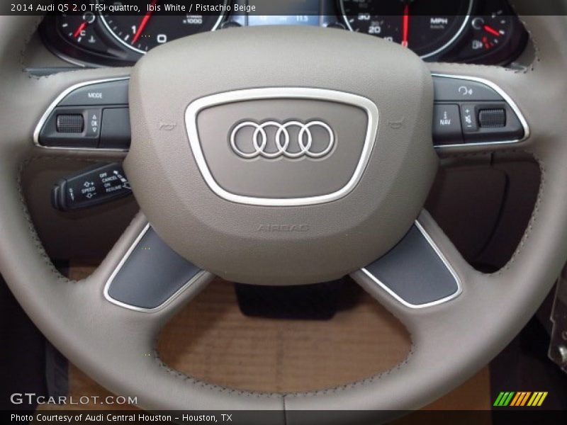 Ibis White / Pistachio Beige 2014 Audi Q5 2.0 TFSI quattro