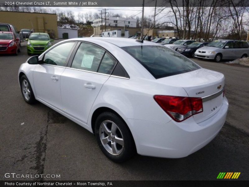 Summit White / Jet Black 2014 Chevrolet Cruze LT