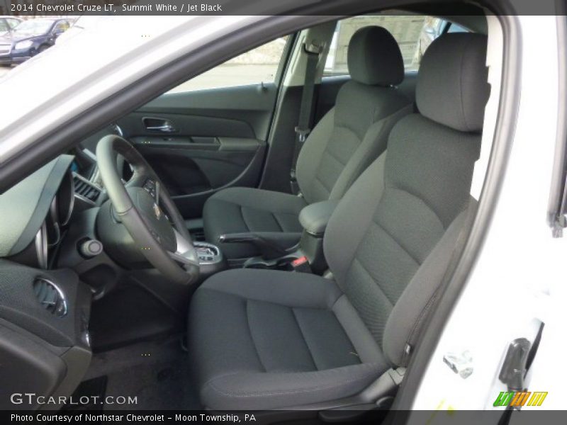 Summit White / Jet Black 2014 Chevrolet Cruze LT