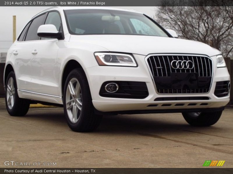 Ibis White / Pistachio Beige 2014 Audi Q5 2.0 TFSI quattro