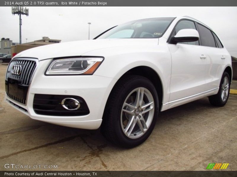 Ibis White / Pistachio Beige 2014 Audi Q5 2.0 TFSI quattro