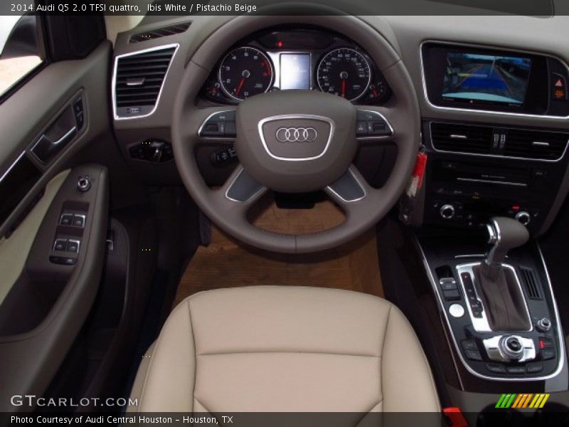 Ibis White / Pistachio Beige 2014 Audi Q5 2.0 TFSI quattro