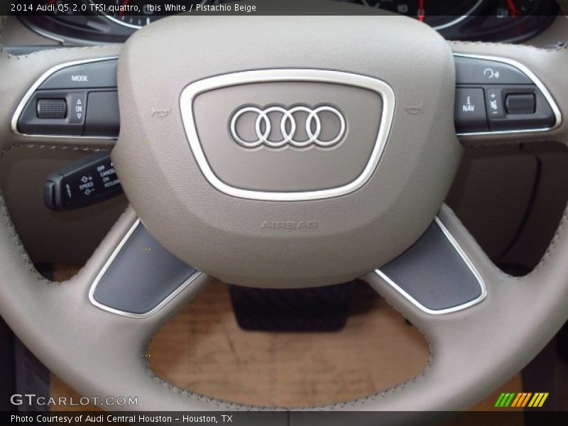 Ibis White / Pistachio Beige 2014 Audi Q5 2.0 TFSI quattro