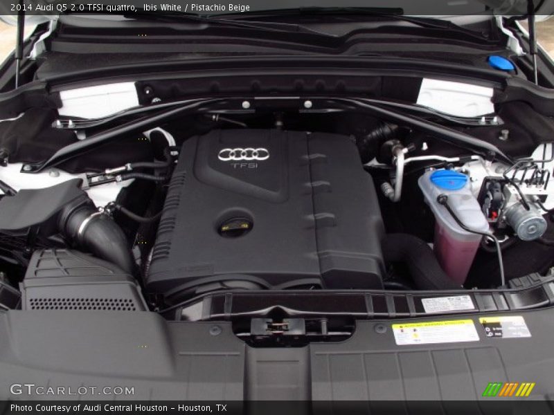 Ibis White / Pistachio Beige 2014 Audi Q5 2.0 TFSI quattro