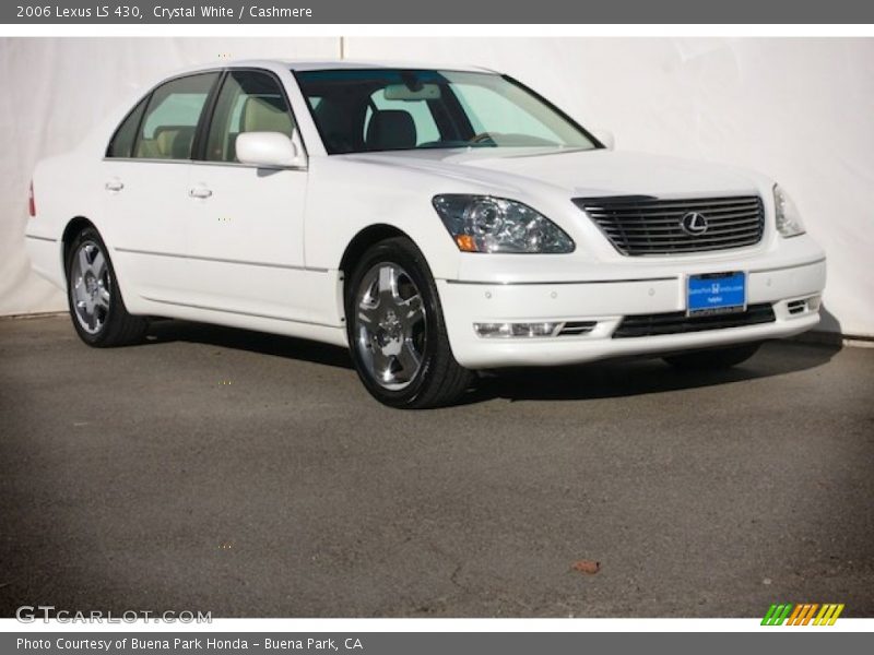 Crystal White / Cashmere 2006 Lexus LS 430