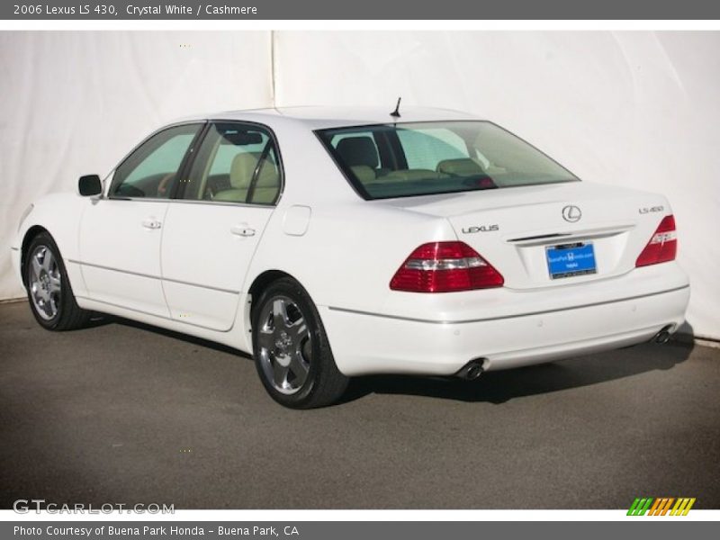 Crystal White / Cashmere 2006 Lexus LS 430