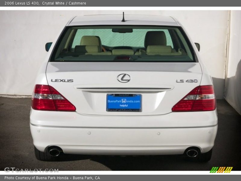 Crystal White / Cashmere 2006 Lexus LS 430