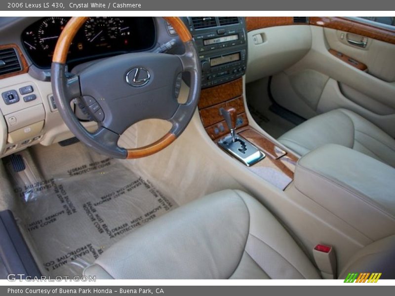 Crystal White / Cashmere 2006 Lexus LS 430