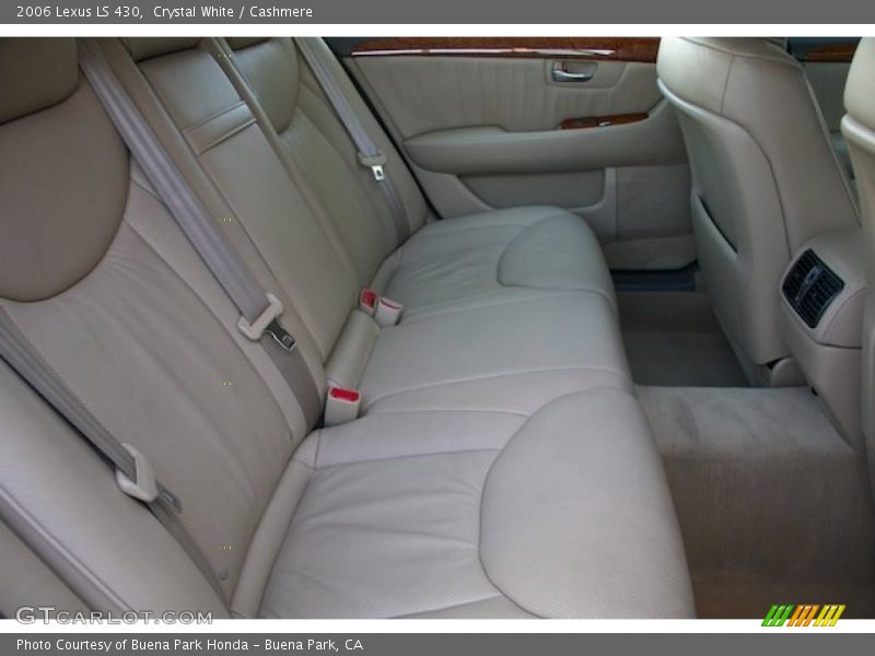 Crystal White / Cashmere 2006 Lexus LS 430