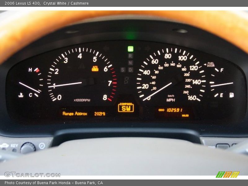 Crystal White / Cashmere 2006 Lexus LS 430