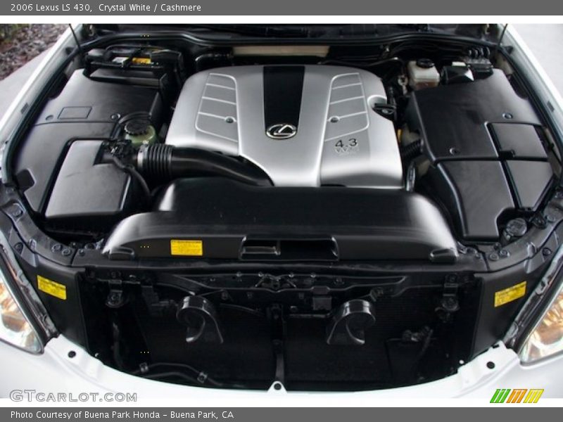 Crystal White / Cashmere 2006 Lexus LS 430