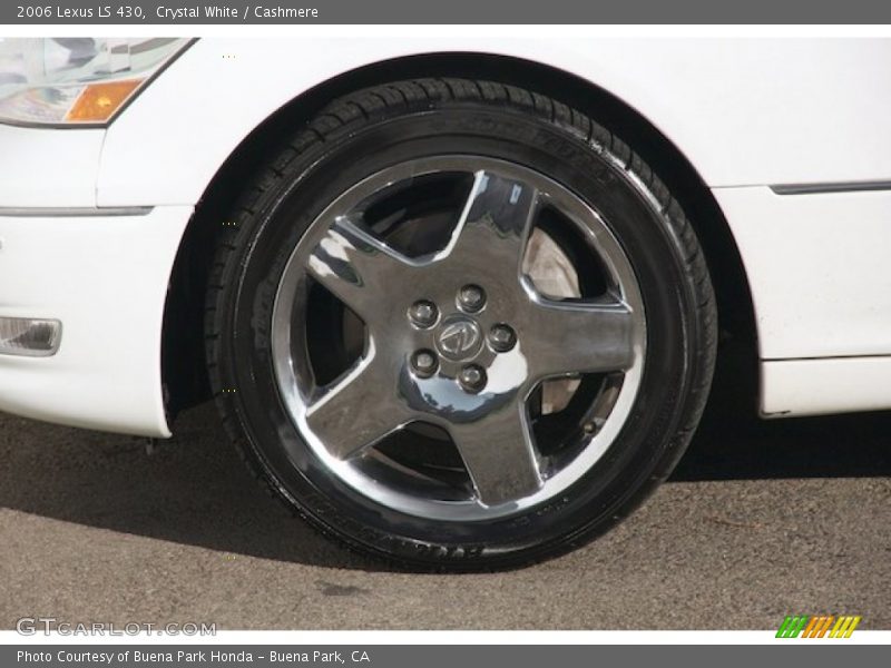 Crystal White / Cashmere 2006 Lexus LS 430