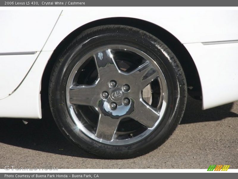 Crystal White / Cashmere 2006 Lexus LS 430