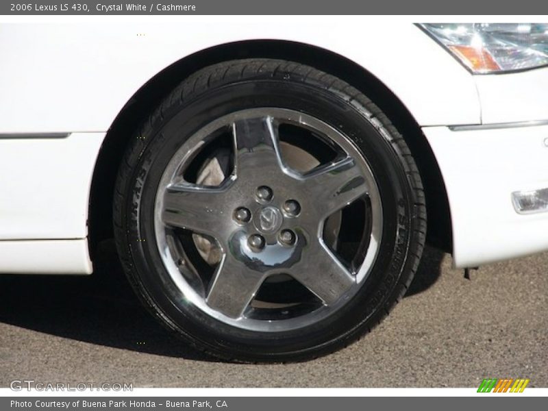 Crystal White / Cashmere 2006 Lexus LS 430
