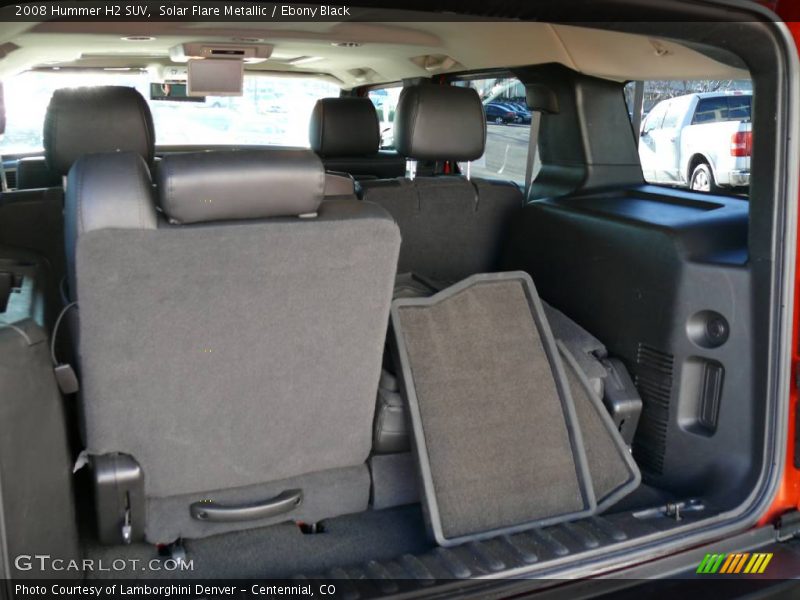 Solar Flare Metallic / Ebony Black 2008 Hummer H2 SUV
