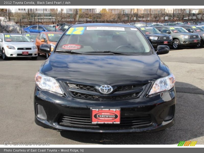 Black Sand Pearl / Ash 2012 Toyota Corolla