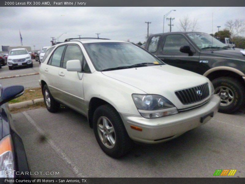 Pearl White / Ivory 2000 Lexus RX 300 AWD