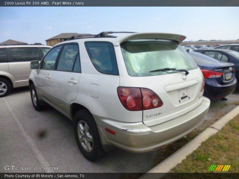 Pearl White / Ivory 2000 Lexus RX 300 AWD