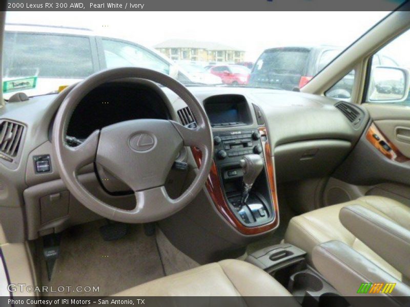 Pearl White / Ivory 2000 Lexus RX 300 AWD