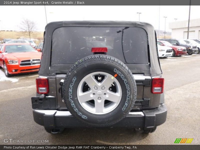 Granite Metallic / Black 2014 Jeep Wrangler Sport 4x4