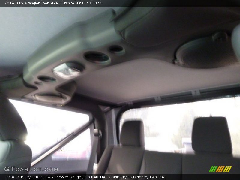 Granite Metallic / Black 2014 Jeep Wrangler Sport 4x4